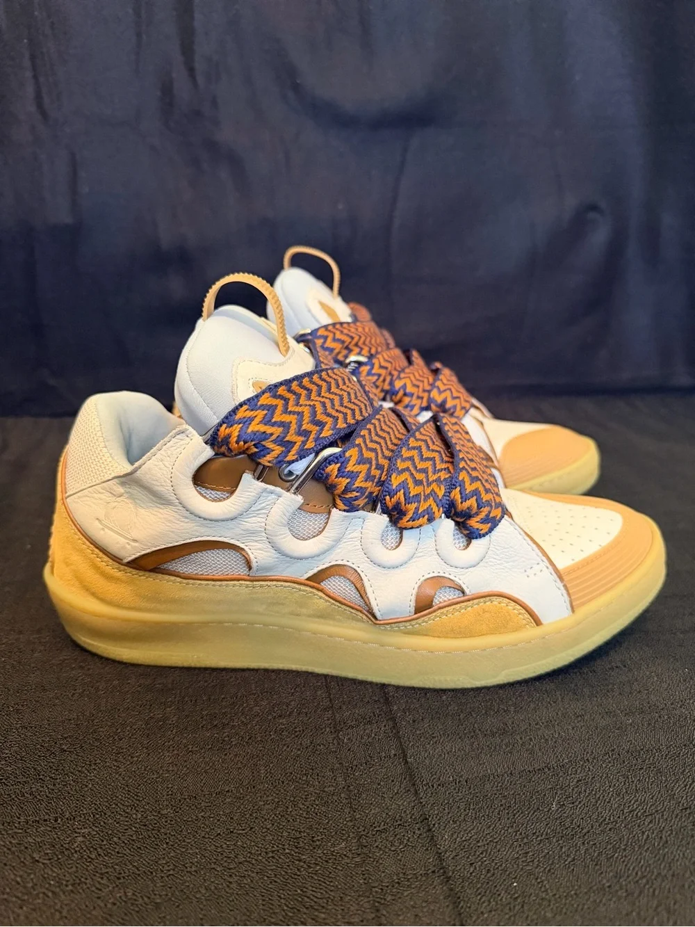 LANVIN Curb Sneakers “Beige”